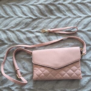 Elegant Pink Quilted Women's Bag